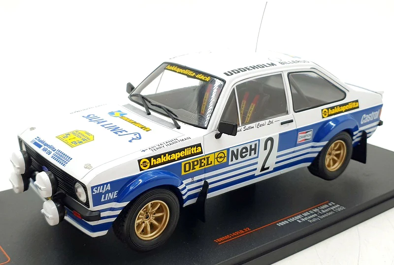 Ford Escort RS 1800 MK II 2 Rally Sweden 1982 Jans Modellbiler